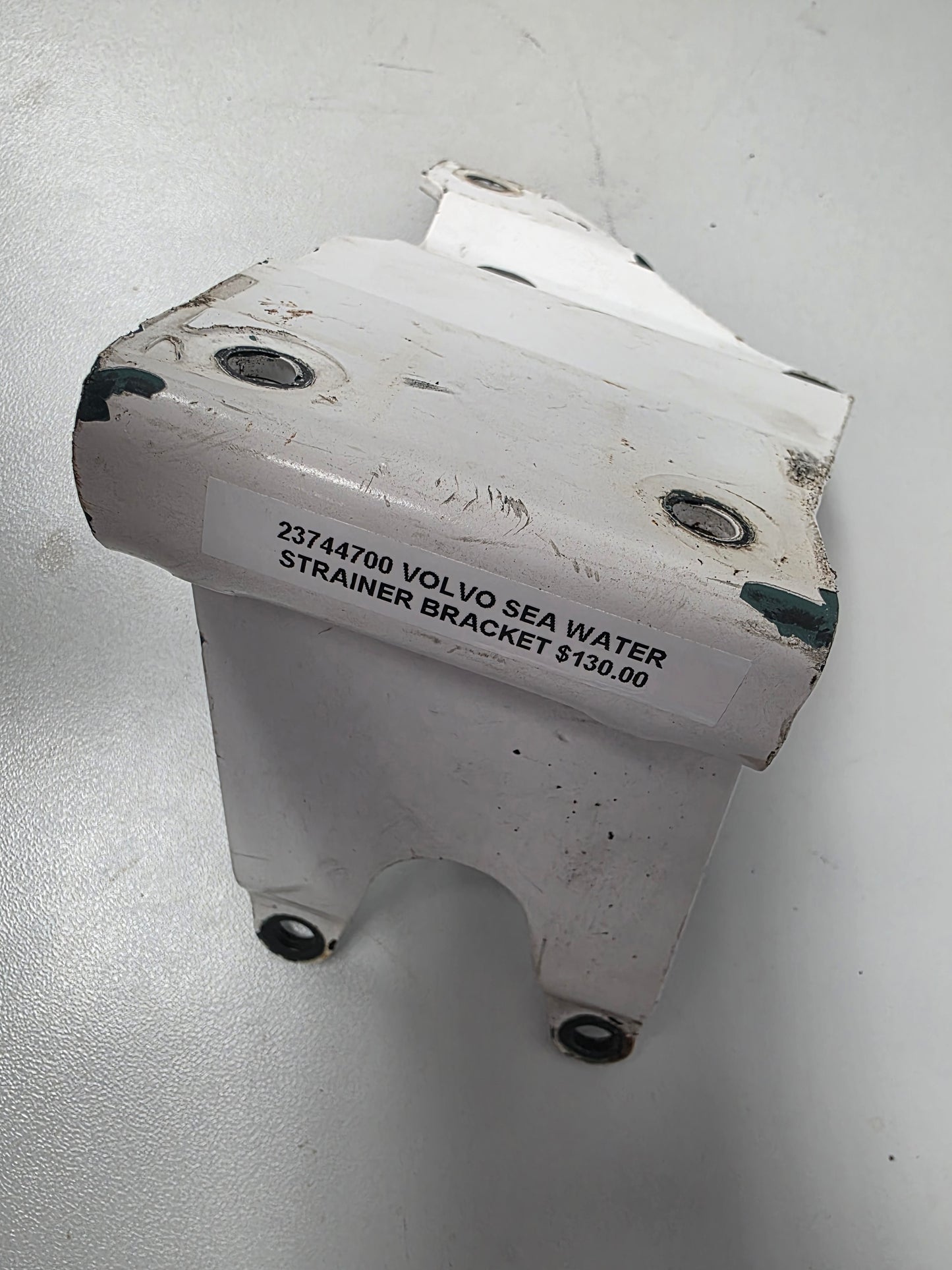 23744700 Volvo Sea Water Strainer Bracket | Genuine Used Part