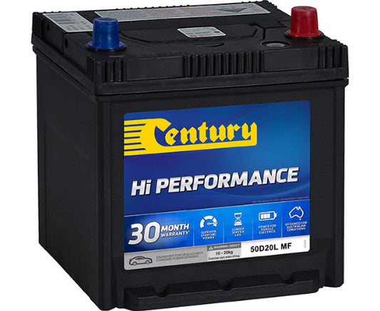 105142 Century 50D20L MF Hi PERFORMANCE Battery