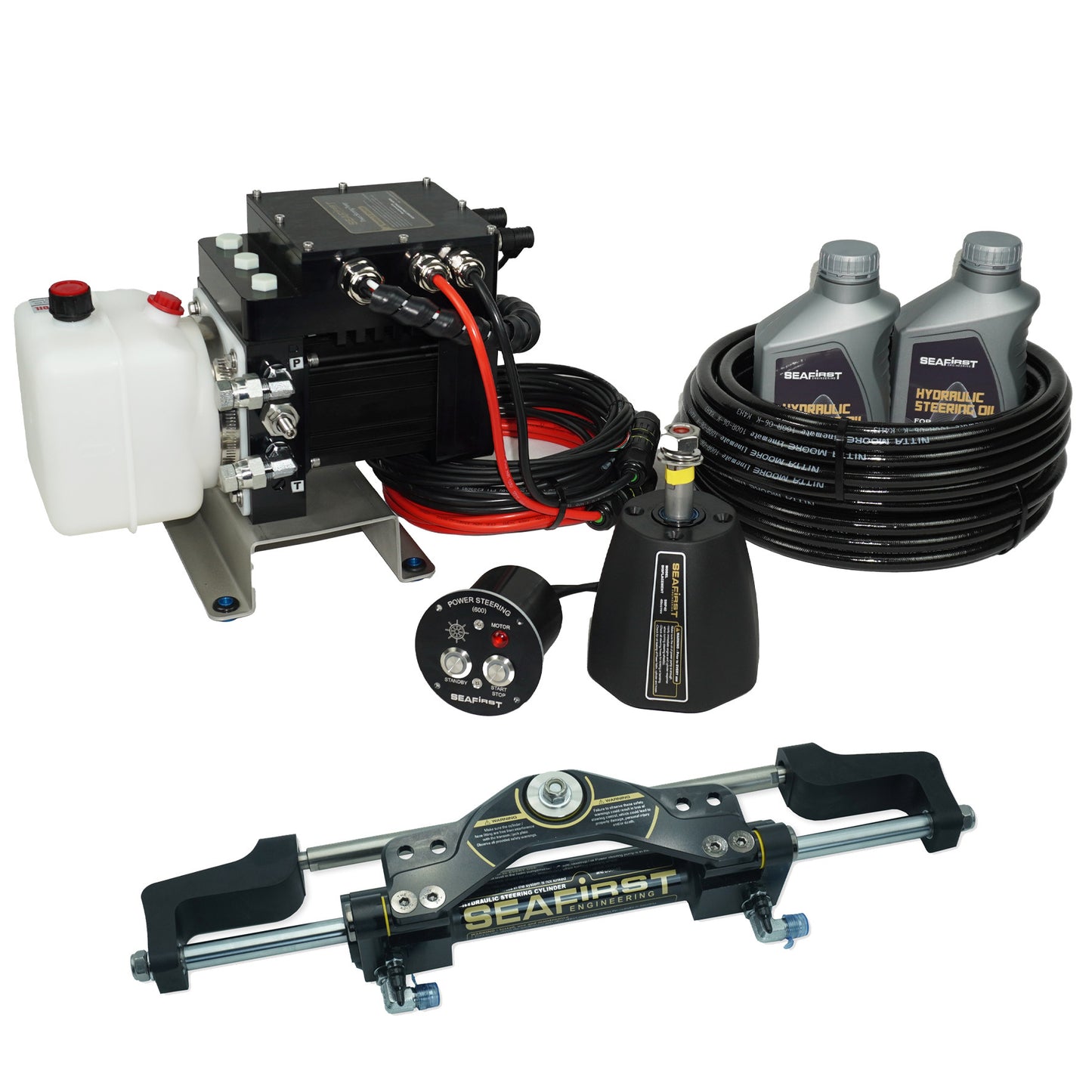 RWBG12440 Hydraulic Power Steering Kit up to 350HP - Seafirst