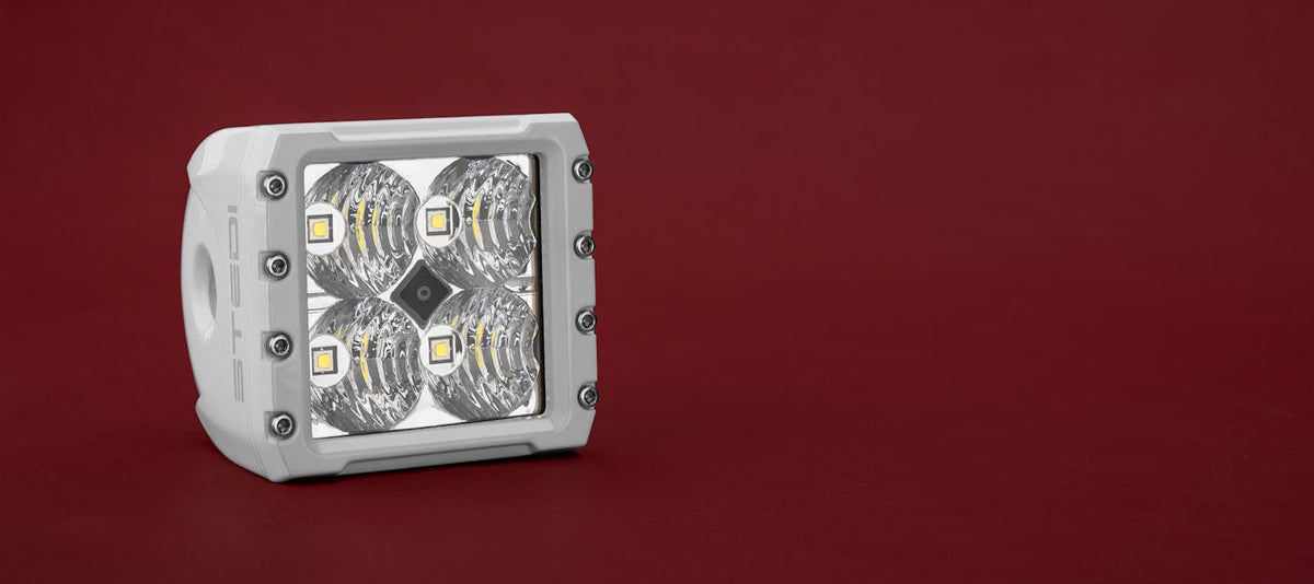 LEDMARINE-C4-FLOOD Marine White C4 LED Cube Light (Flood) | Genuine STEDI Product