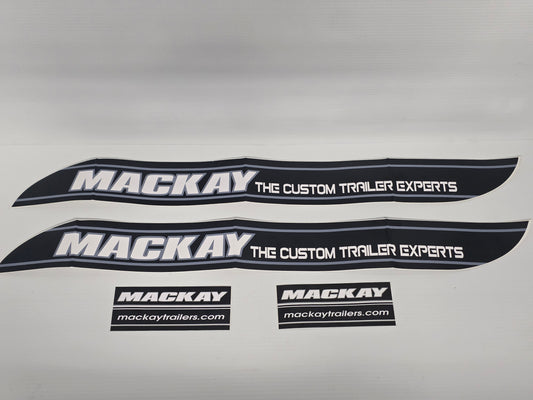 8115 Mackay Trailer Decal Suit Trailer 5.3m Pack of 2 | Marine Trailer Part
