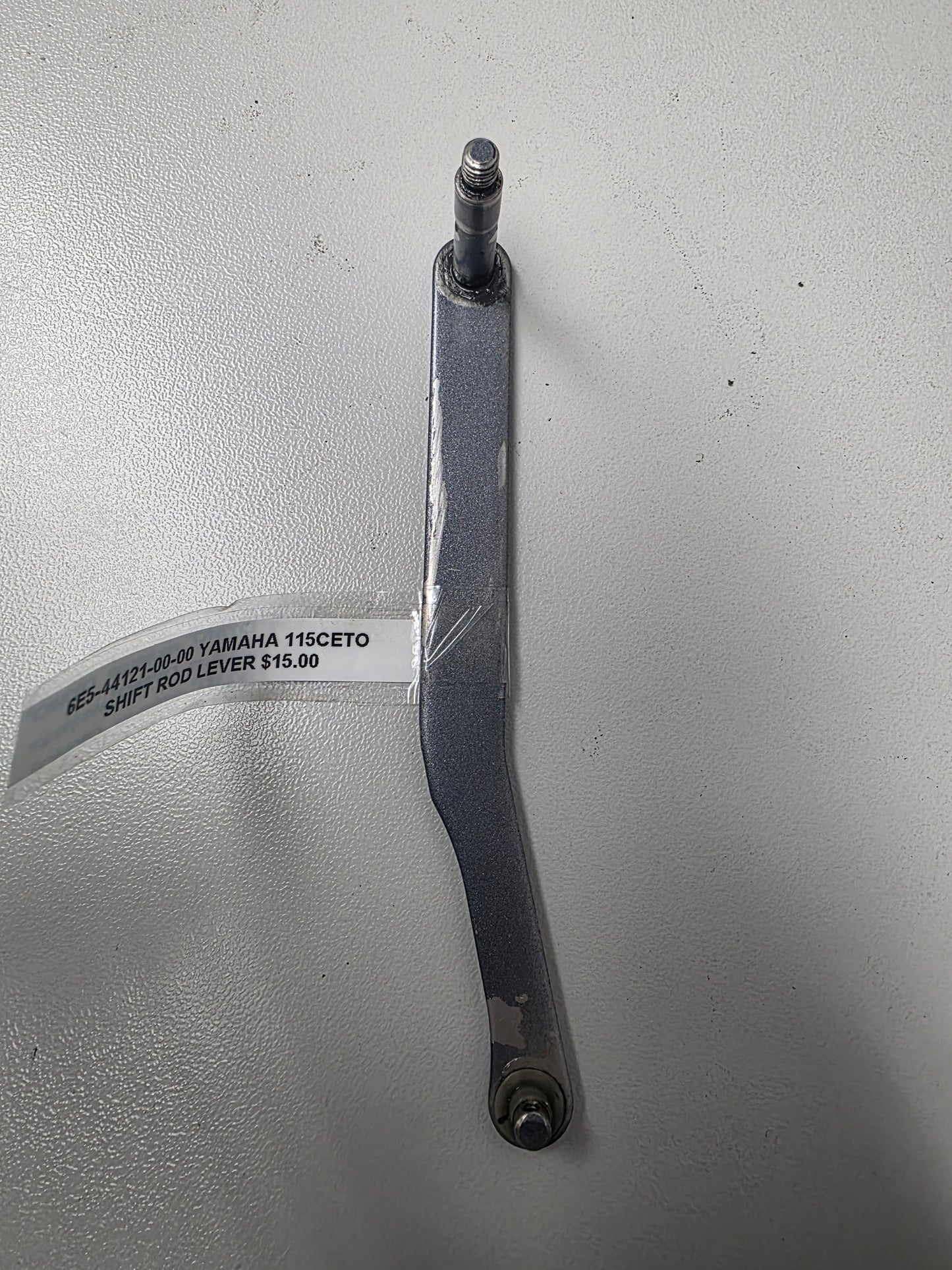 6E5-44121-00-00 Yamaha 115CETO Shift Rod Lever | Genuine Used Part