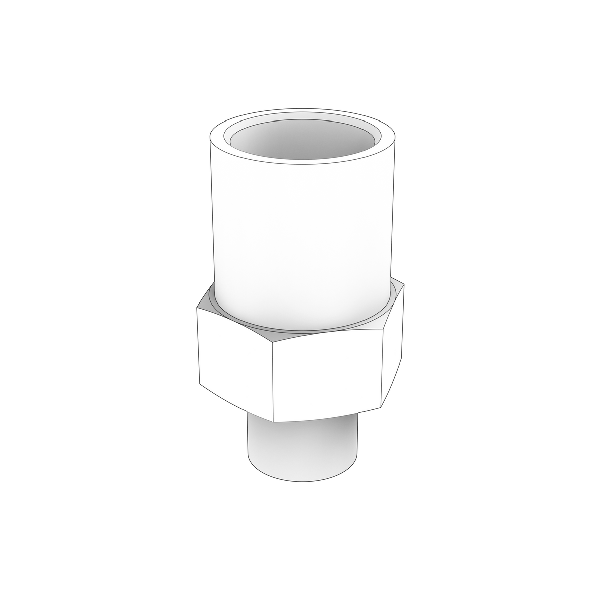 968694 Nipple | Genuine Volvo Penta Part