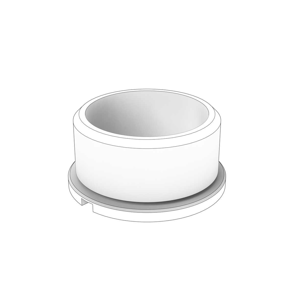 24691607 Bushing | Genuine Volvo Penta Part - photo 2 of 2