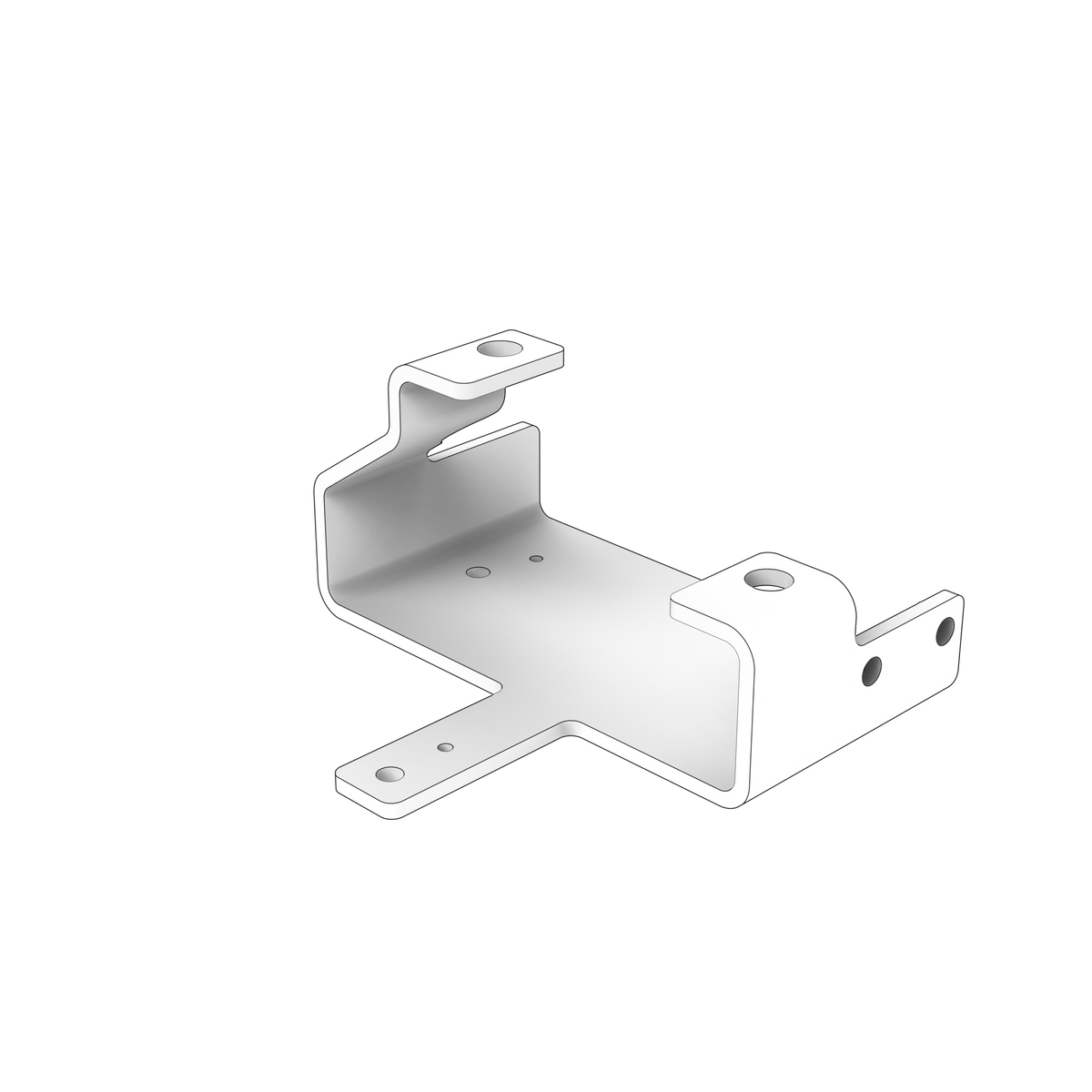 3808021 Bracket | Genuine Volvo Penta Part - photo 2 of 2