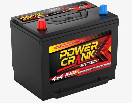 65DSMF Power Crank 820 CCA Battery | AWD/4X4 series to Suit American Vehicles