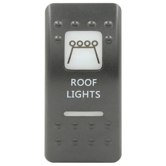 SBCRS-WR13 Rocker Switch Cover ONLY - Roof Lights - WHITE
