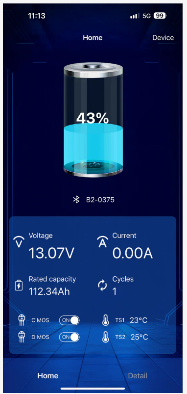 LFP36V135AH-BT Power Crank 135 AH Battery | 36V Lithium Deep Cycle