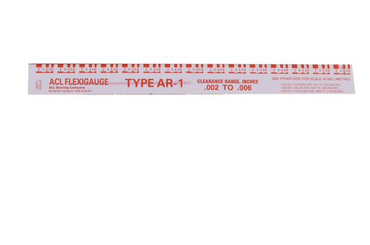 AR-1 ACL Flexigauge Plastigauge 0.050-0.150mm (Red) | Engine Component