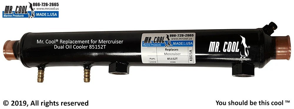 85152T Aftermarket Mercruiser Oil & Power Steering Cooler | Sawley's Select Marine Parts