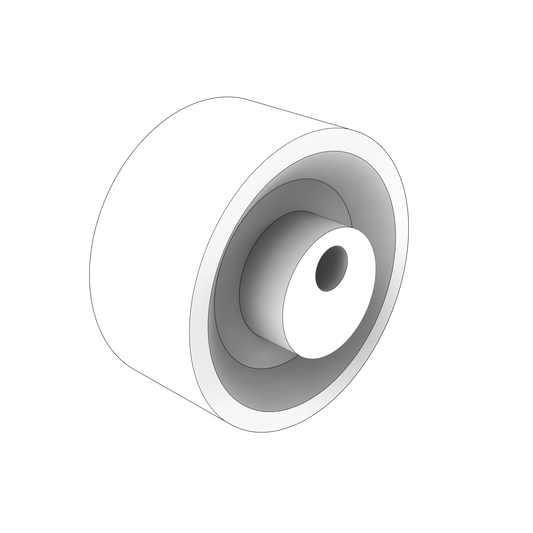 861563 Tension Pulley | Genuine Volvo Penta Part - photo 2 of 2