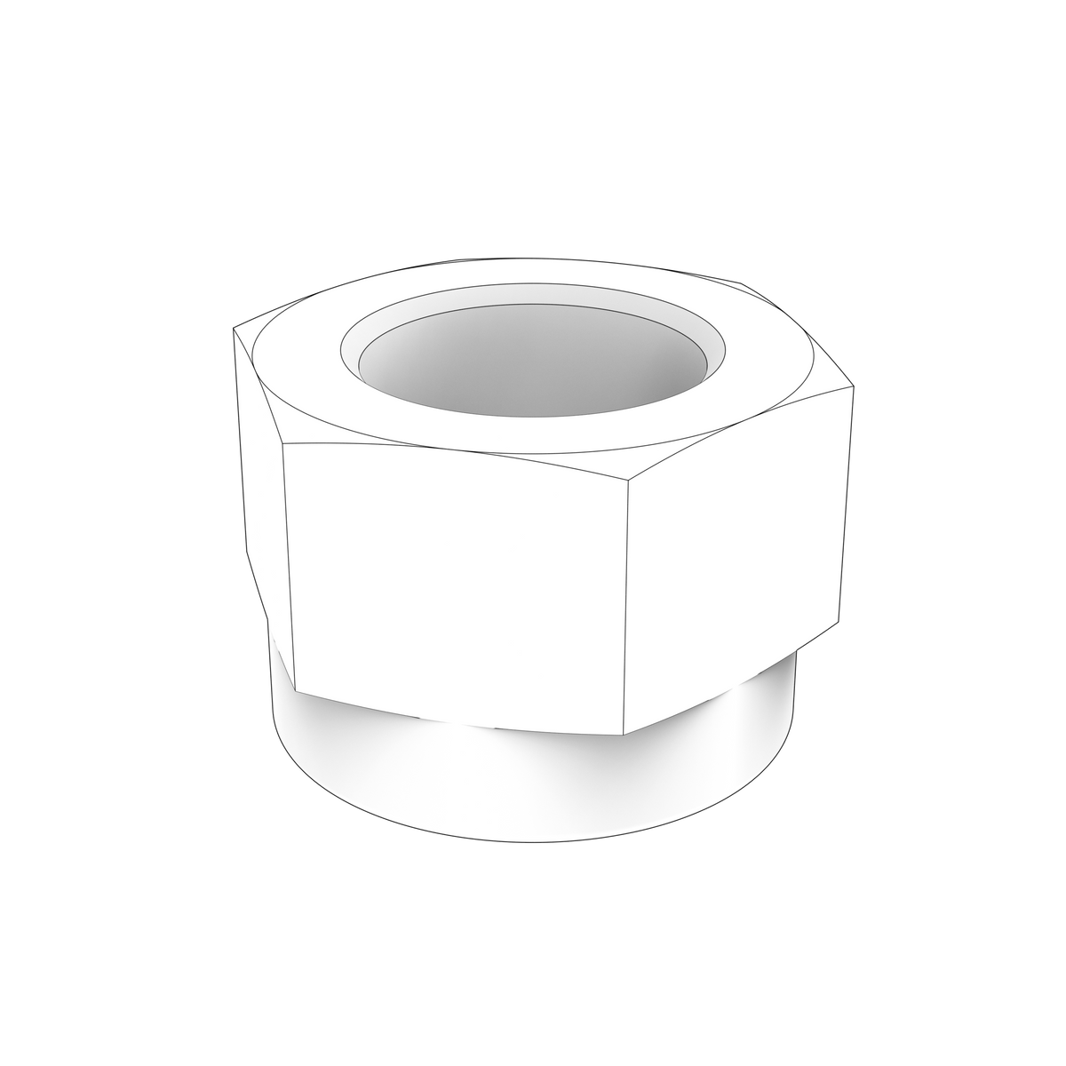 990980 Lock Nut | Genuine Volvo Penta Part
