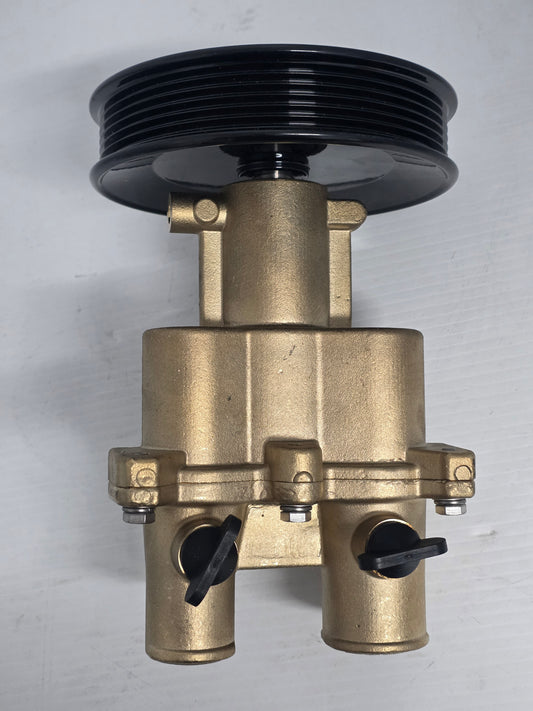 DJ M14862-P Aftermarket Mercruiser Newer-Style Bronze Seawater Pump 8M0139995, 46-862914T10 | Sawley's Select Marine Parts