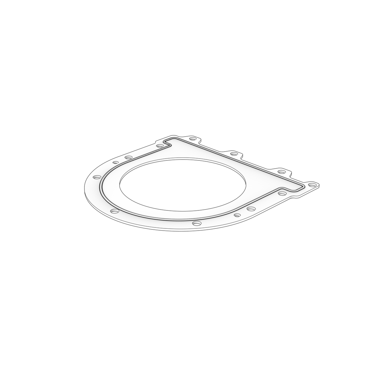 22993526 Gasket | Genuine Volvo Penta Part - photo 2 of 2