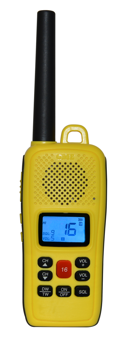 GX610 2.5W Marine VHF Handheld Radio | Genuine GME Electronics