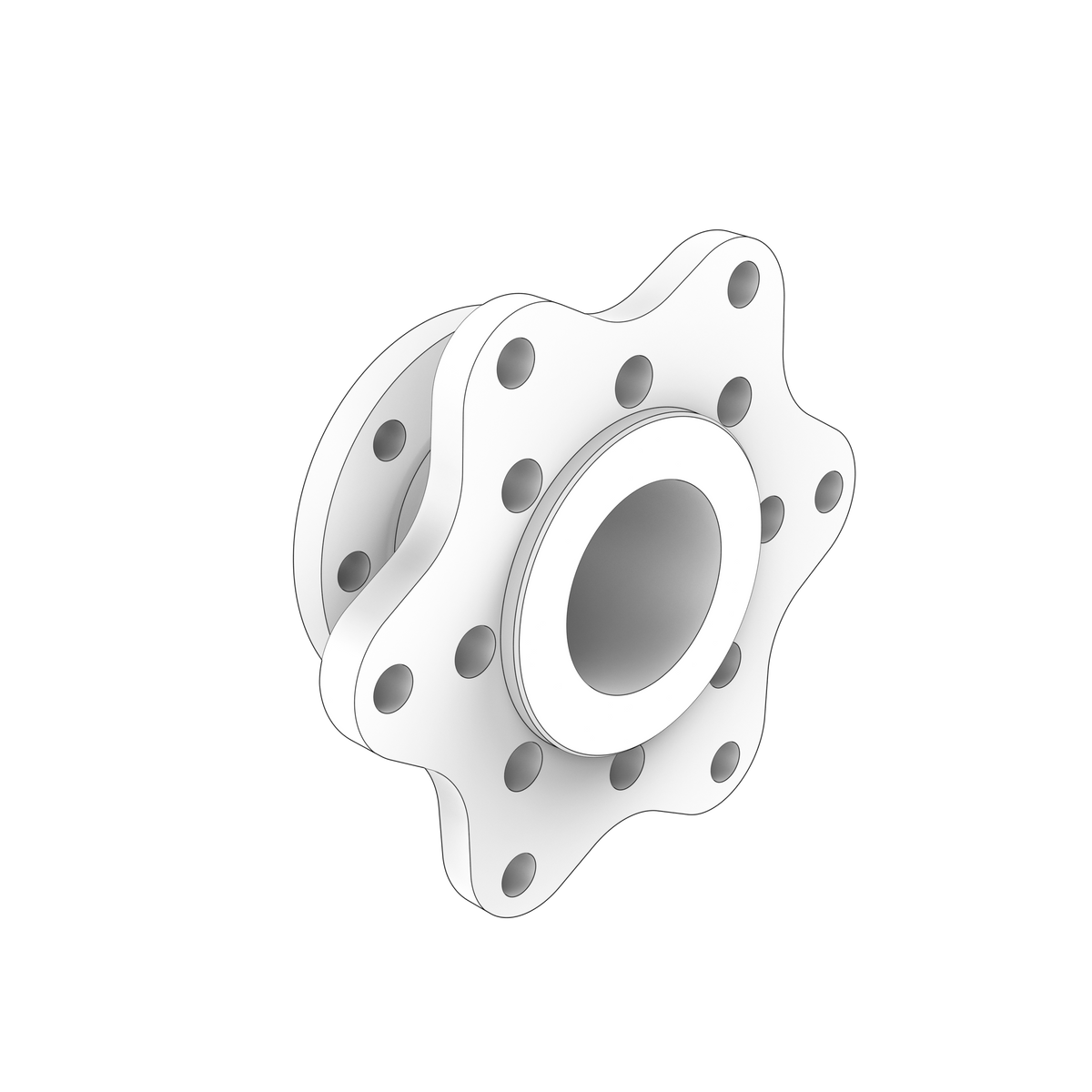 3827771 Fan Hub | Genuine Volvo Penta Part