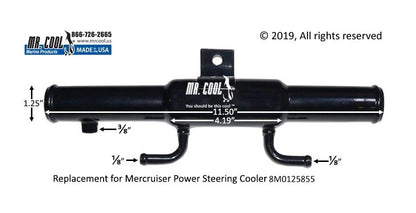 8M0125855 Aftermarket Mercruiser Power Steering Cooler | Sawley's Select Marine Parts