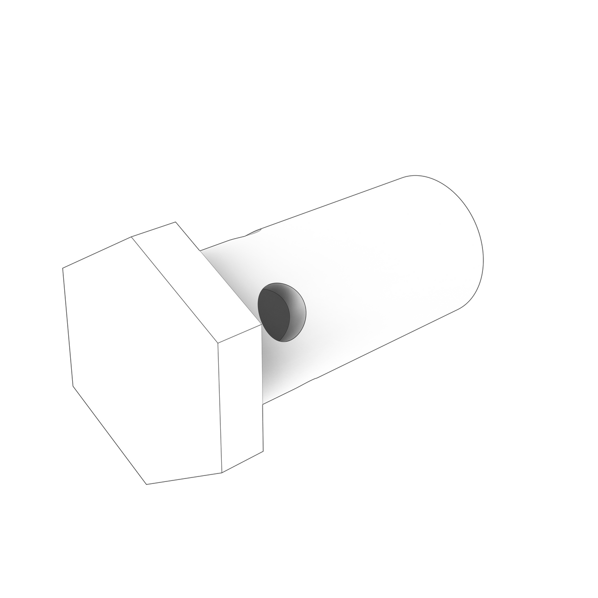 190713 Hollow Screw | Genuine Volvo Penta Part - photo 2 of 2