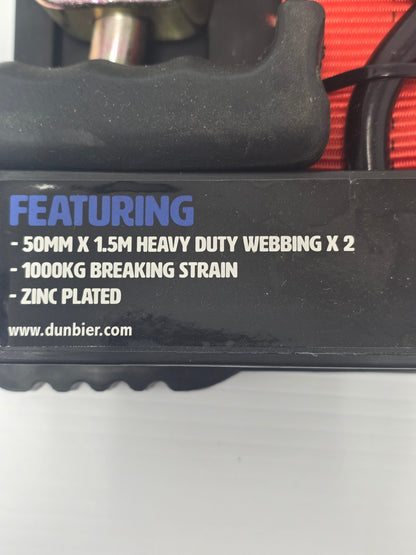 3955 Dunbier Ski-Hook Ratchet Tie-Downs