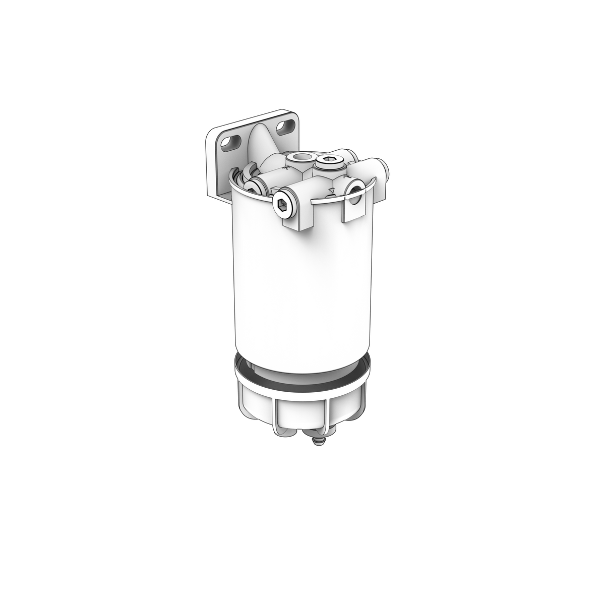 3830205 Fuel Filter Housing | Genuine Volvo Penta Part - photo 2 of 2