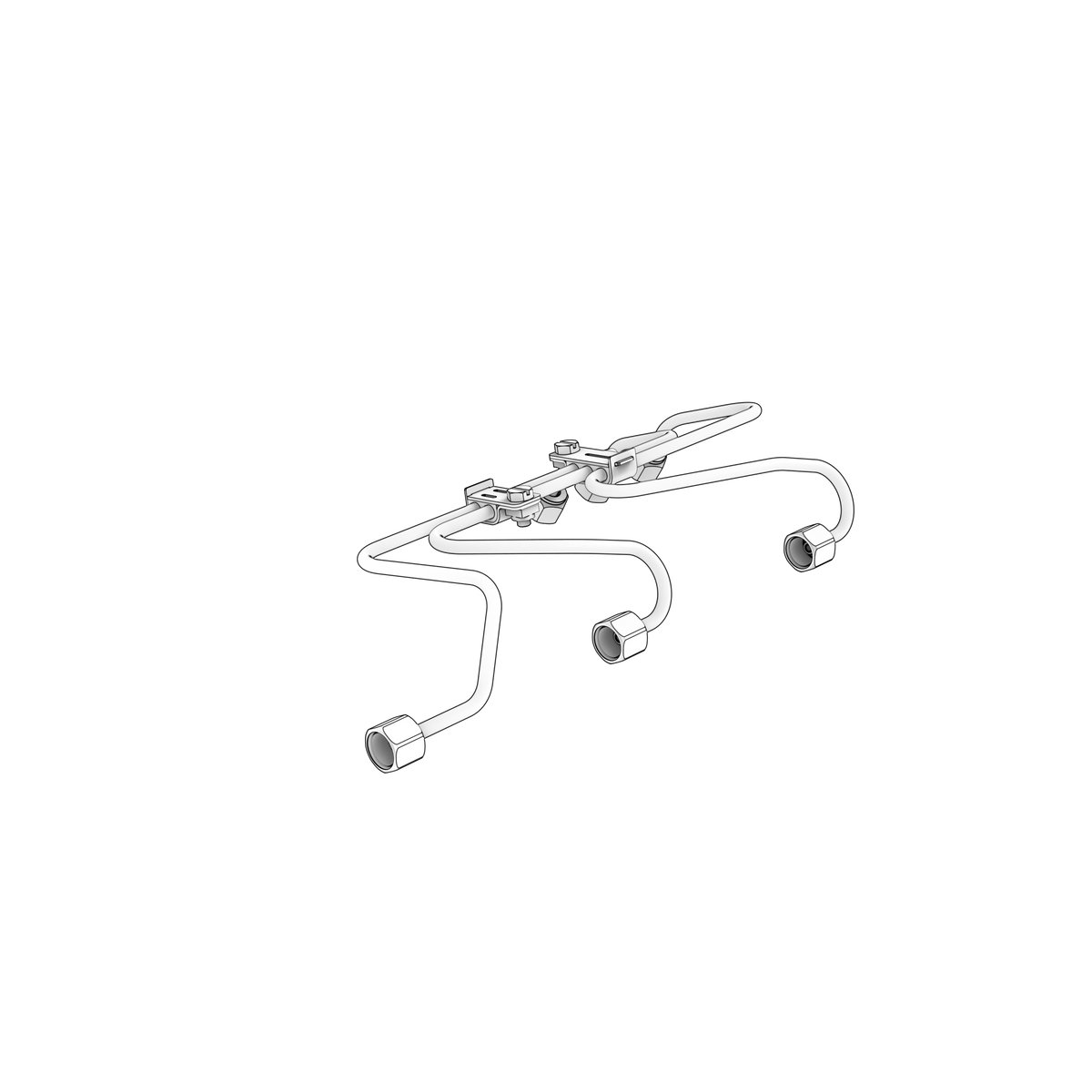 22856070 Delivery Pipe Kit | Genuine Volvo Penta Part