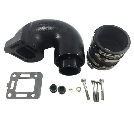 MAR076 Mercruiser Exhaust Elbow Mar076 For Gm 2.5L, 3.0 & 3.0Lx Engines (Recmar - Aftermarket Replacement)