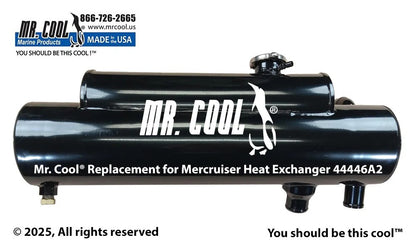 44446A2 Mercruiser 44446A2 7.4L Big Block Heat Exchanger (Rear Mount) Replacement