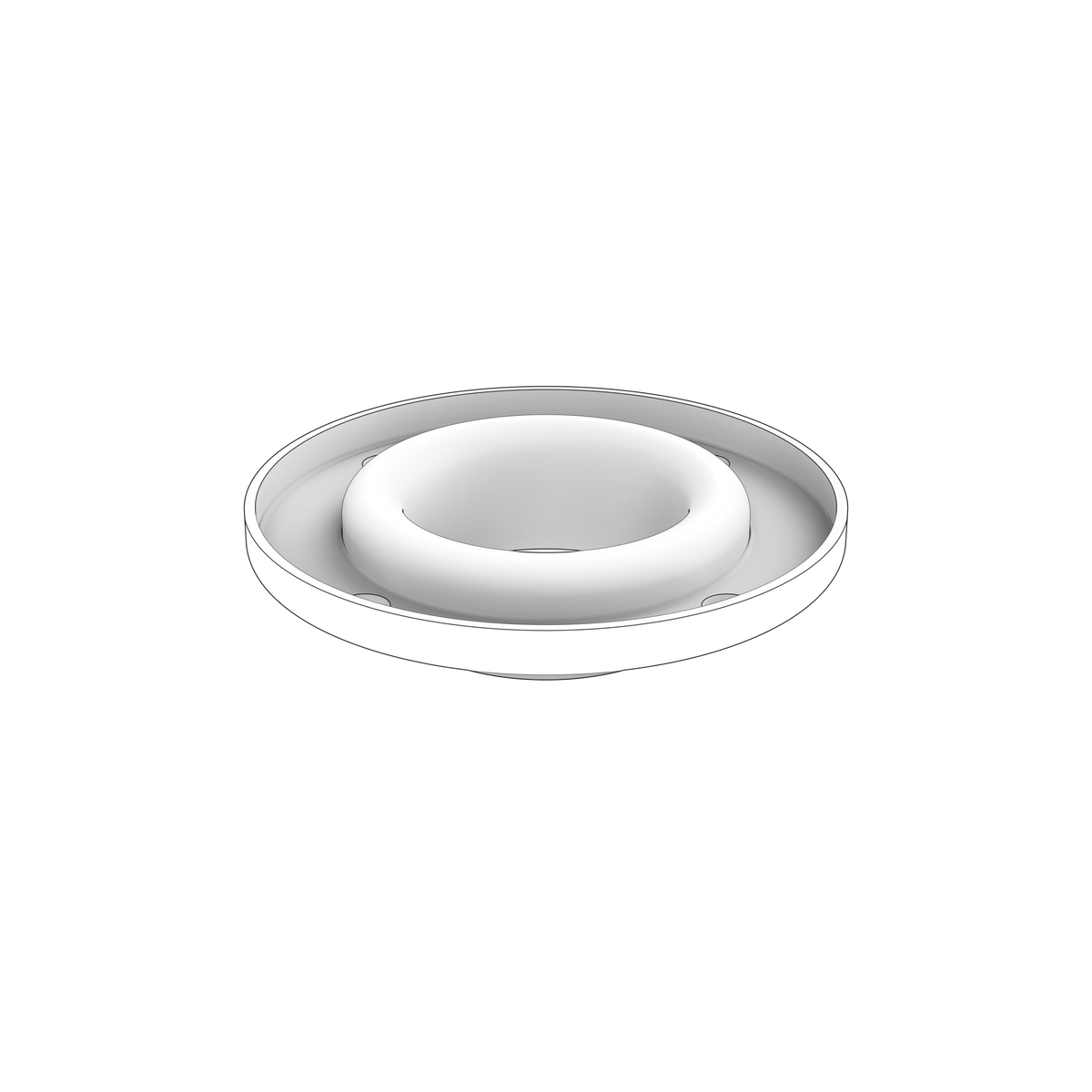807625 Flange | Genuine Volvo Penta Part