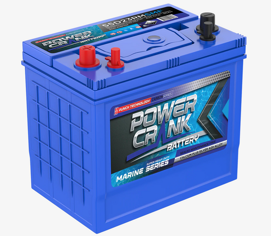 55D23RMSMF Power Crank 625 CCA Battery | Marine Series