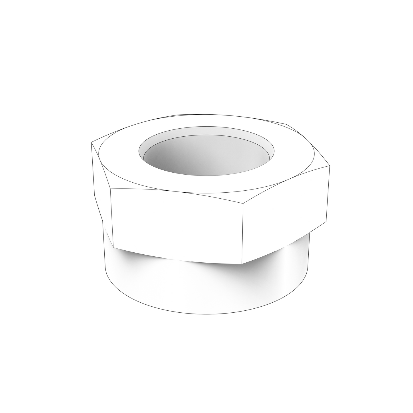 946672 Lock Nut | Genuine Volvo Penta Part