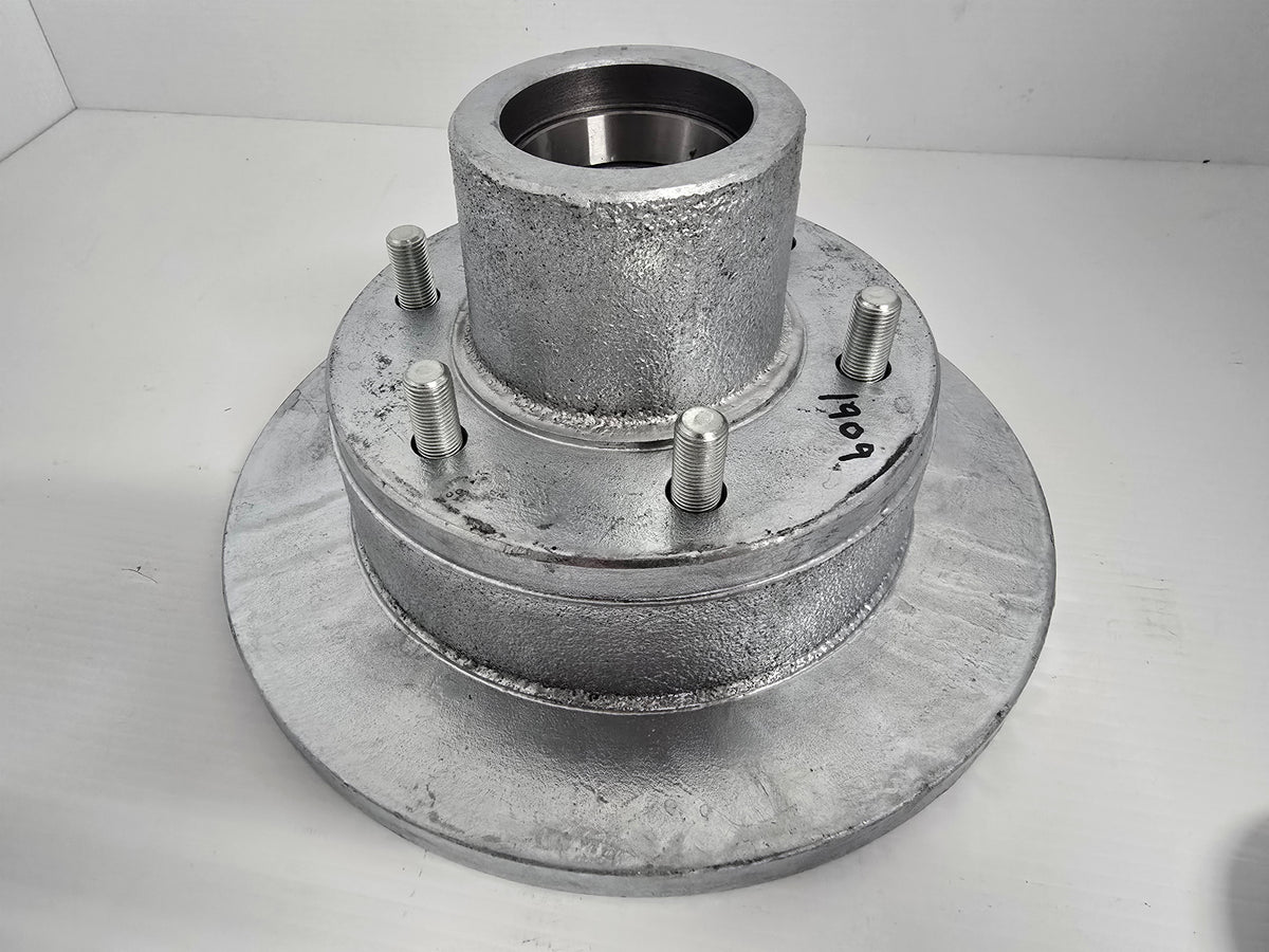 A1318G Mackay 1909 Dunbier LandCruiser Disc Hub 16mm Mechanical/Hydraulic 6-Stud with Bearings, Galvanised. | Marine Trailer Part - photo 3 of 7
