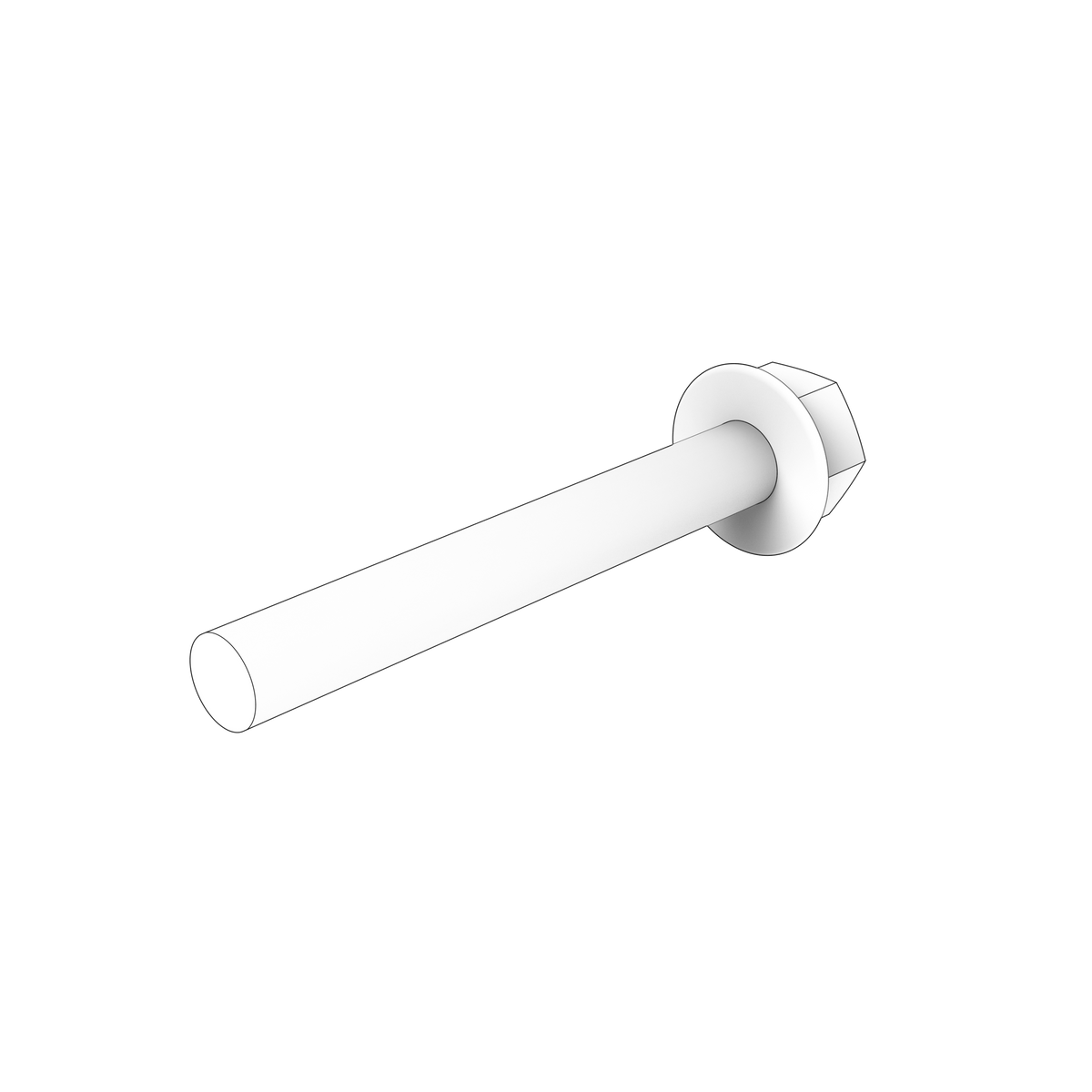 60113666 Flange Screw | Genuine Volvo Penta Part - photo 2 of 2
