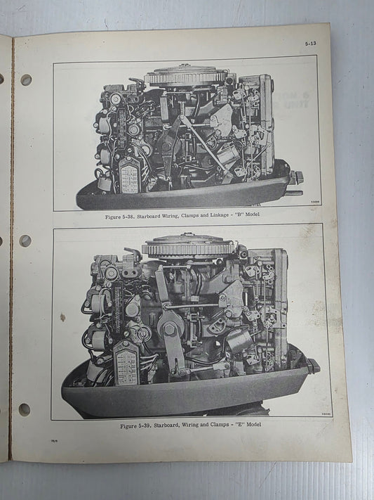 1975 Johnson 70HP Service Manual | Genuine Used Manual - photo 2 of 2