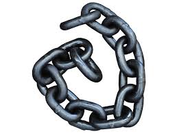 H1021 Mackay Bolt-On Galvanised Safety Chain Including Bolt/Nut 10mm x 610mm | Marine Trailer Part