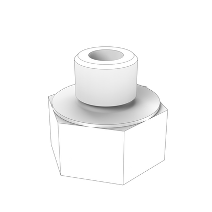 60115872 Reduction Nipple | Genuine Volvo Penta Part - photo 2 of 2