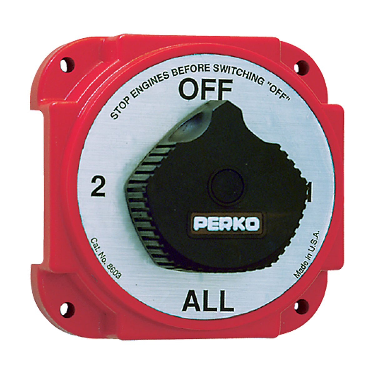 BLA-401120 Perko Heavy Duty Battery Selector Switch – Alternator Field disconnect