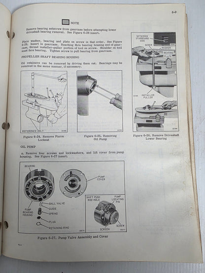 1974 Johnson 70HP Service Manual | Genuine Used Manual