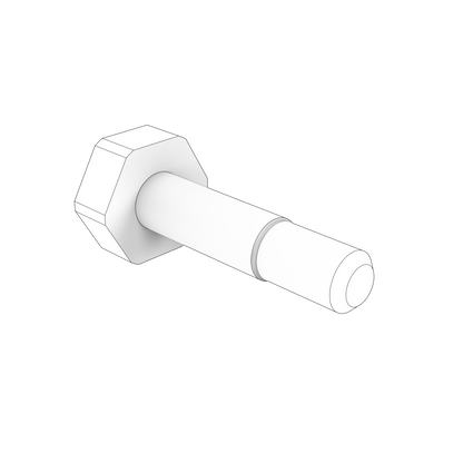 22734768 Attaching Fitting | Genuine Volvo Penta Part
