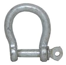 610261 6mm Bow Shackle - Galvanised | Marine Trailer Part