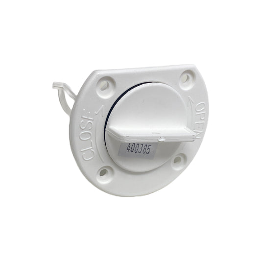 400385 Drain Plug 2" comp. White | Marine Bung & Drain