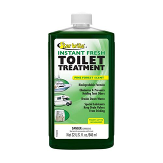 518801 Instant Fresh Toilet Treatment 6 Pack - Pine Scent 237ml | Genuine Star brite Product