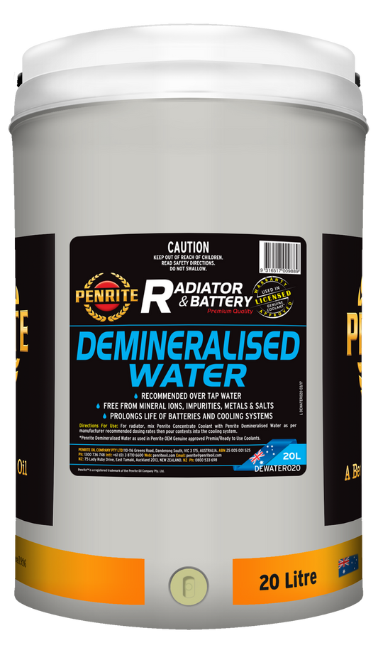 DEWATER020 Demineralised Water 20L