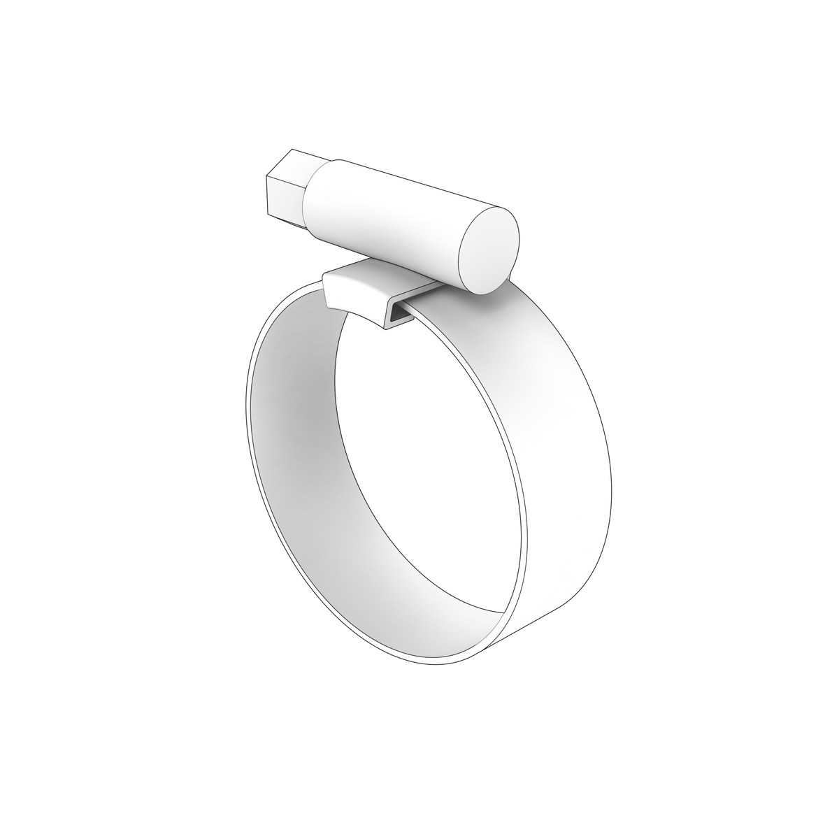 22274884 Hose Clamp | Genuine Volvo Penta Part - photo 2 of 2