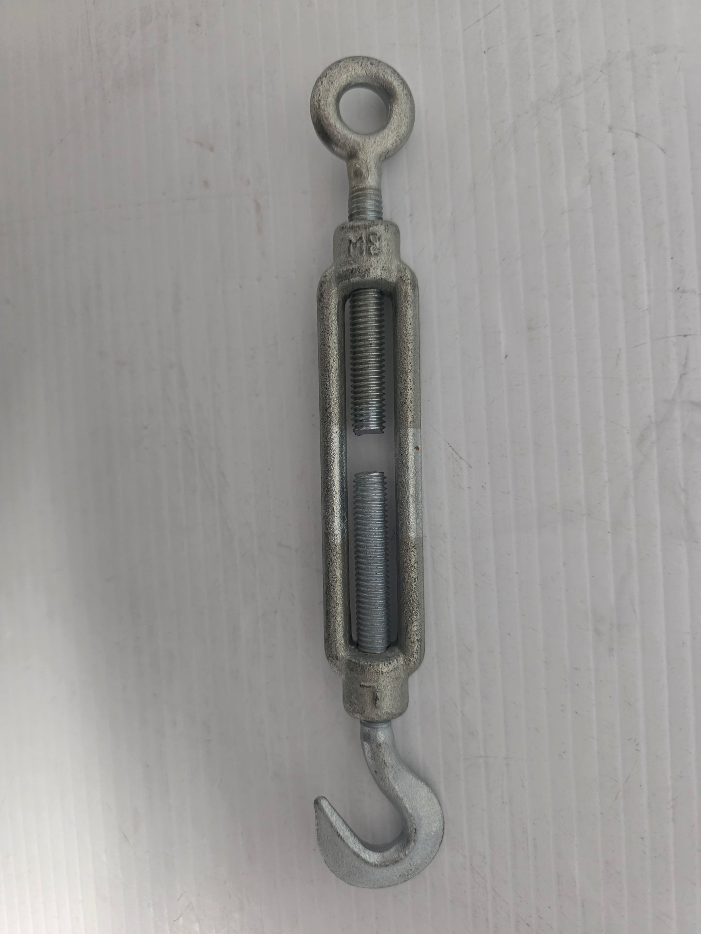 612572 8MM HOOK/EYE TURNBUCKLE GALV