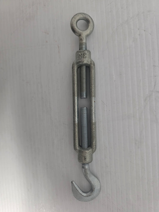 612572 8MM HOOK/EYE TURNBUCKLE GALV