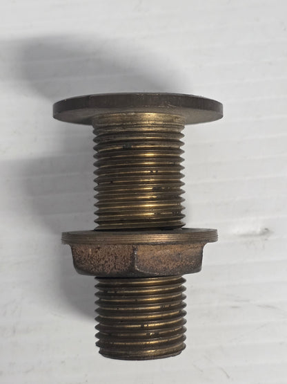 403004 Maestrini Brass Skin Fitting (Domed, 3/4" BSP, 72mm Long) | Marine Deck Hardware