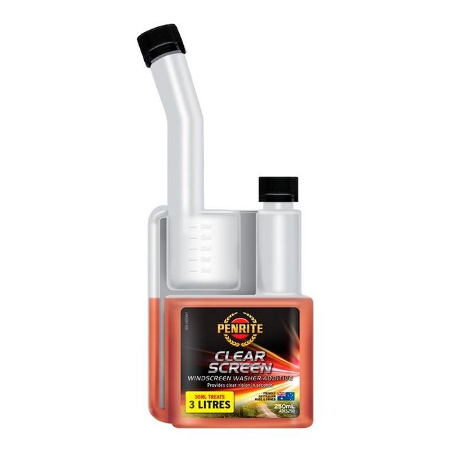 ADCS250 Penrite Clear Screen Windscreen Washer Concentrate 250mL | Genuine Penrite Lubricants