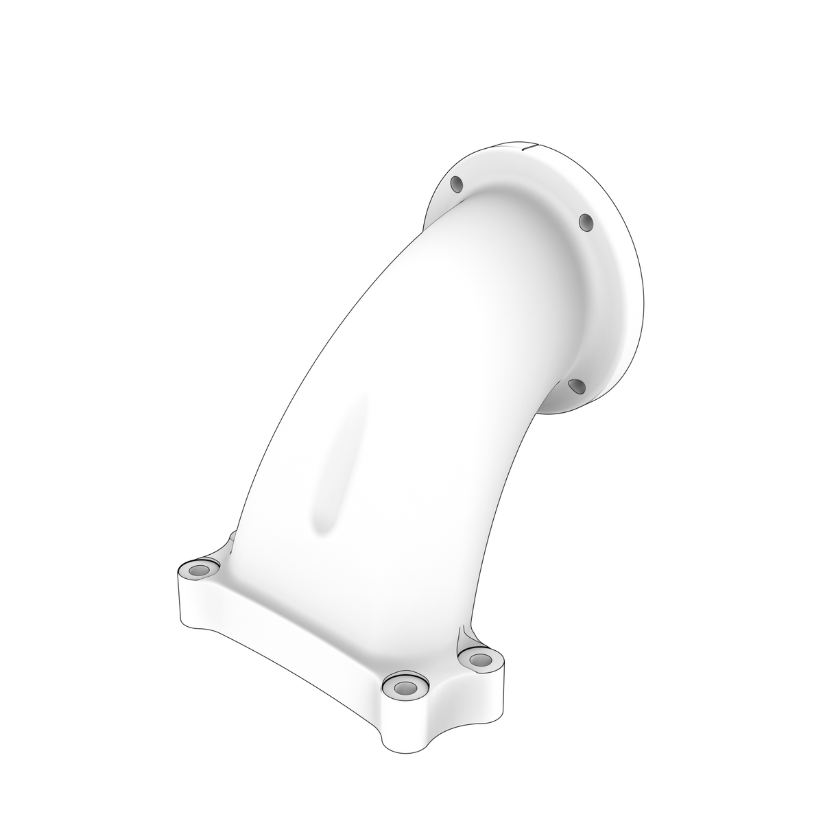 21612427 Exhaust Pipe Elbow | Genuine Volvo Penta Part