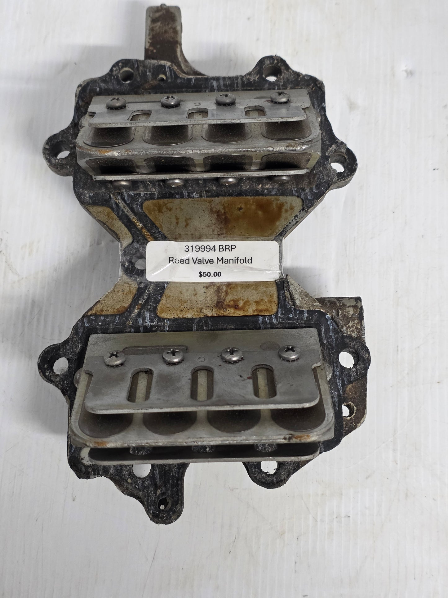 319994 BRP Reed Valve Manifold | Genuine Used Part