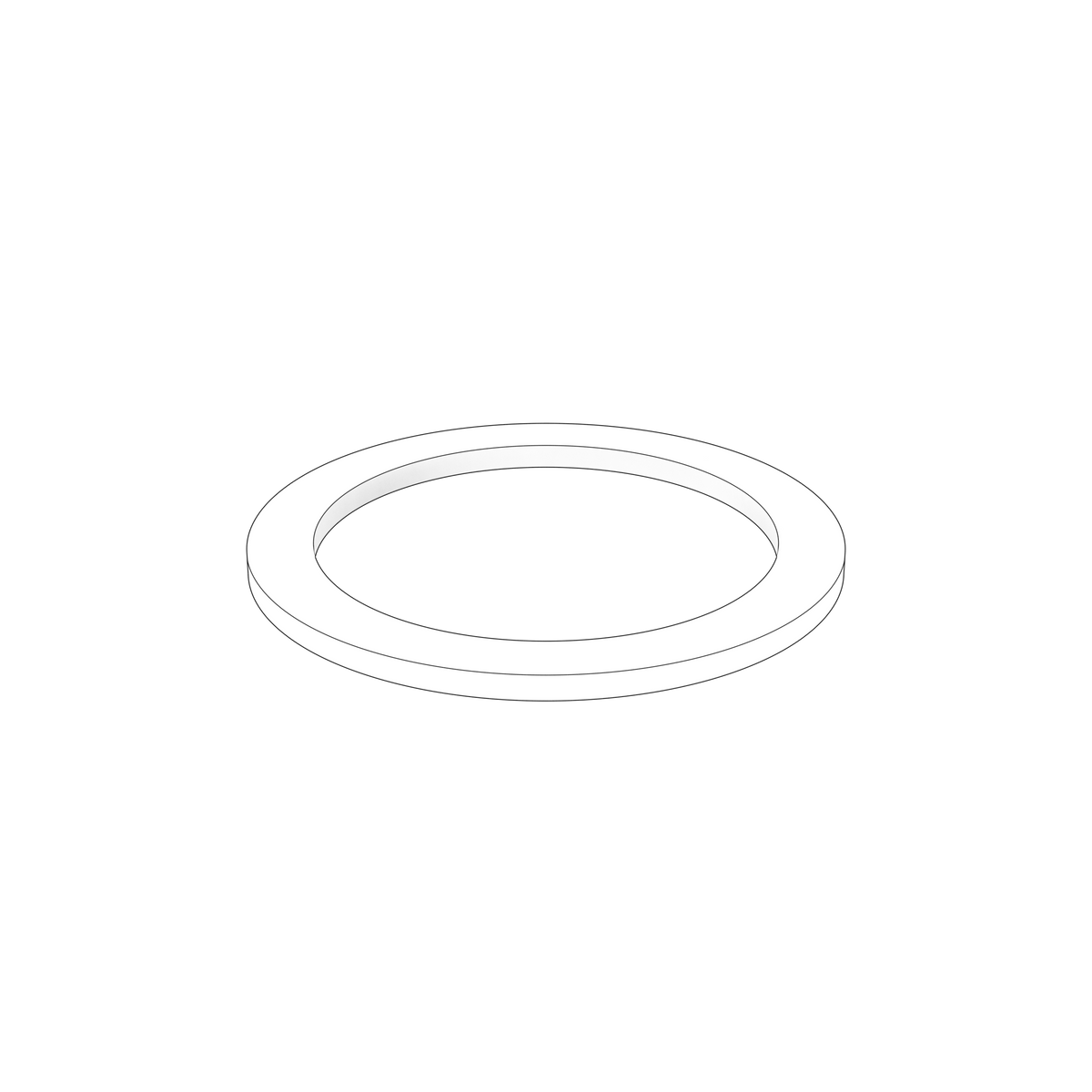 1674086 Gasket | Genuine Volvo Penta Part - photo 2 of 2